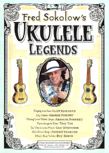 Fred Sokolow: Ukulele Legends: Ukulele: Instrumental Tutor