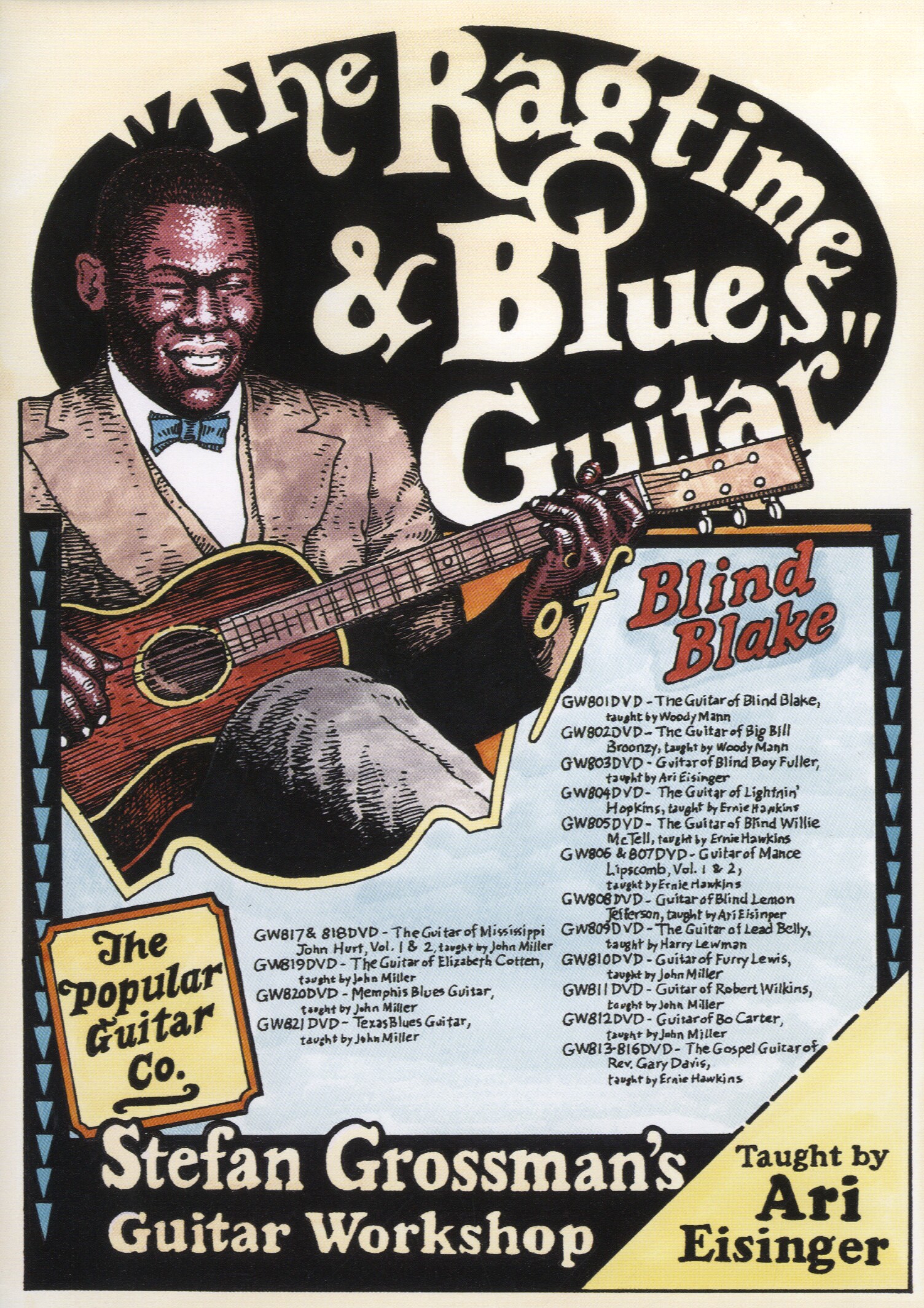 Blind Blake: The Ragtime and Blues Guitar Of Blind Blake: Guitar: Instrumental