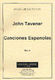 John Tavener: Canciones Espanolas (1972): Countertenor: Score