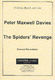 Peter Maxwell Davies: The Spiders' Revenge - Descant Recorder: Descant Recorder: