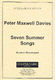 Peter Maxwell Davies: Seven Summer Songs - Soprano Glockenspiel: Percussion: