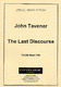 John Tavener: The Last Discourse: Double Bass: Instrumental Work