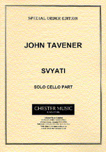 John Tavener: Svyati: Cello: Part