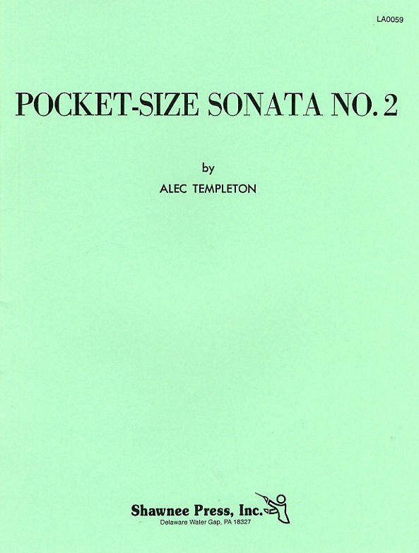Alec Templeton: Pocket-size Sonata No. 2: Clarinet: Instrumental Work