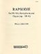 Paul Creston: Rhapsodie Op.108a: Alto Saxophone: Instrumental Work