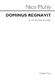Nico Muhly: Dominus Regnavit. Sheet Music for SATB  Choral  Organ Accompaniment
