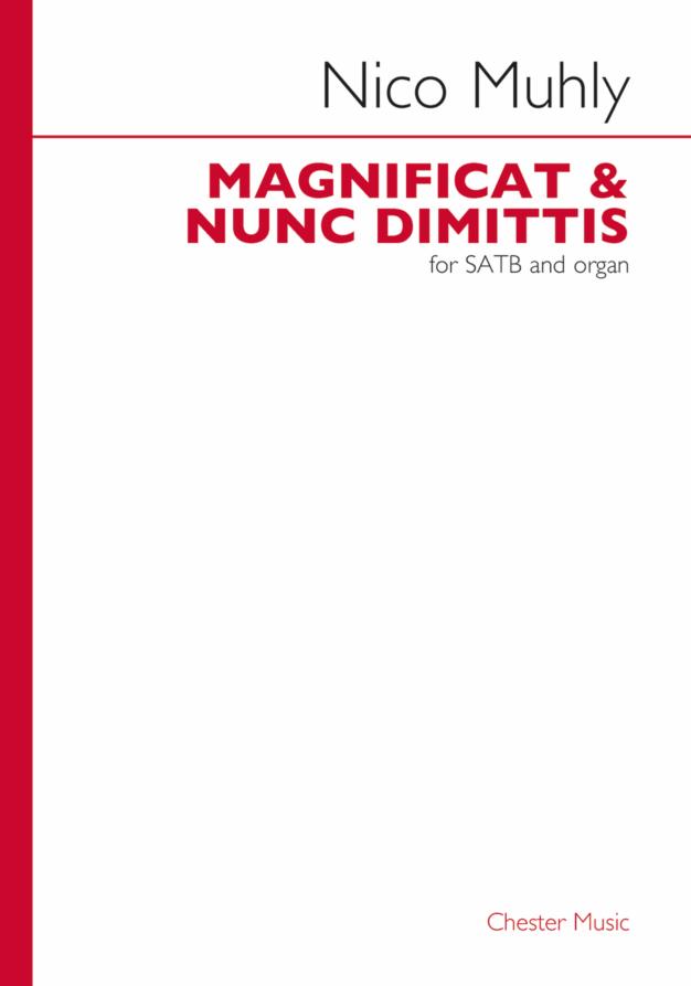 Nico Muhly: Magnificat And Nunc Dimittis: SATB: Vocal Score