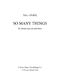 Nico Muhly: So Many Things: Mezzo-Soprano: Vocal Score