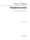 Nico Muhly: Preservation: SATB: Vocal Score