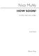 Nico Muhly: How Soon?: SSAA: Vocal Score