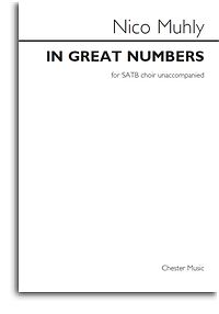 Nico Muhly: In Great Numbers: SATB: Vocal Score