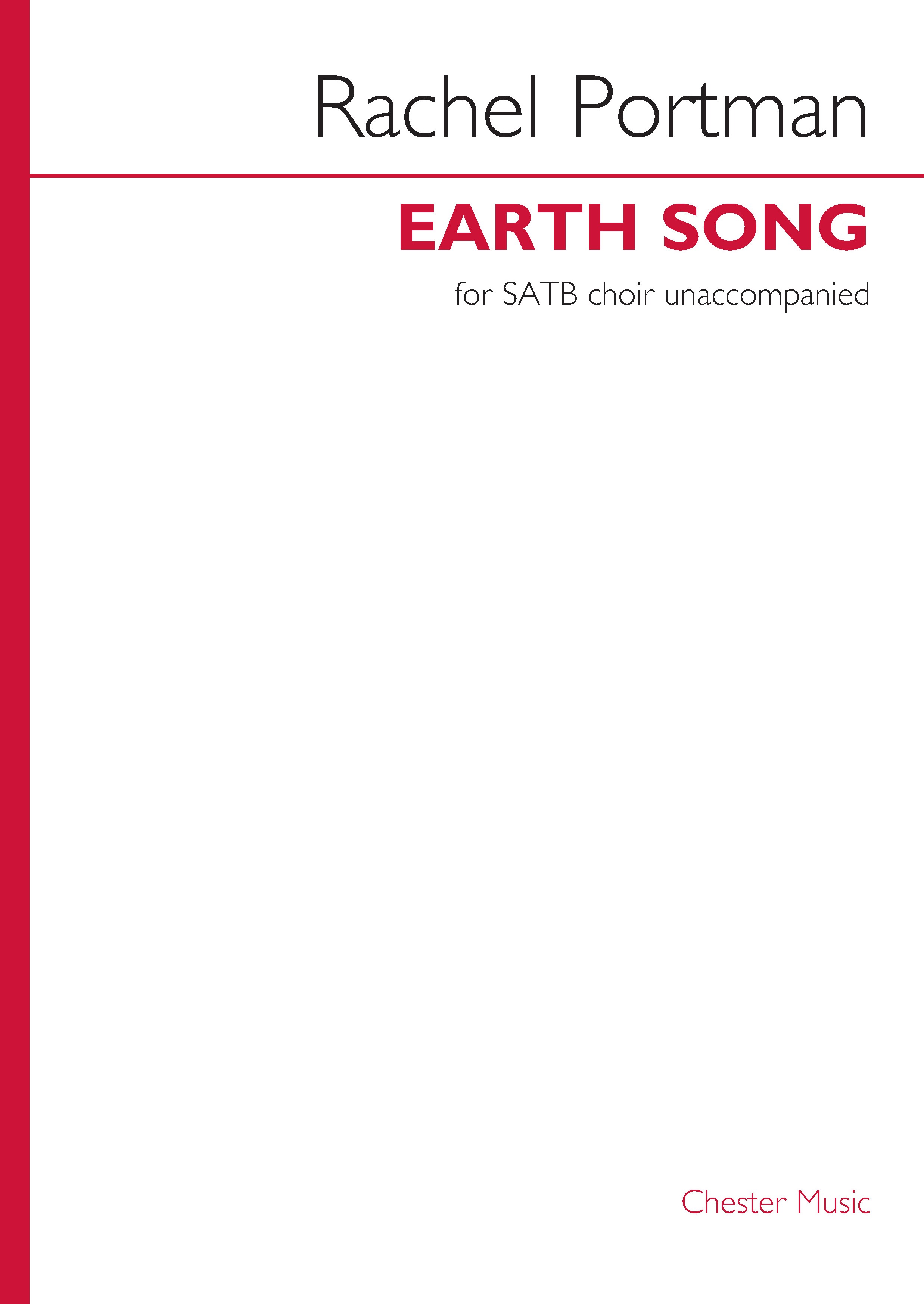 Geoffrey Bush: Earth Song: SATB: Vocal Score
