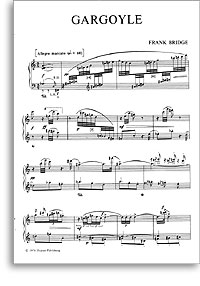 Frank Bridge: Gargoyle: Piano: Instrumental Work