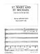 Betty Roe: St. Mary and St. Michael: SATB: Vocal Score