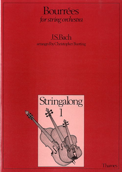 Johann Sebastian Bach: Bourrees: String Orchestra: Score