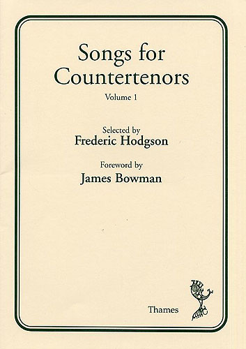 Songs For Countertenors Volume 1: Countertenor: Vocal Album