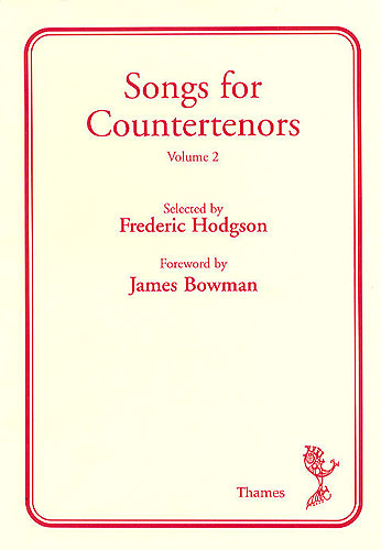 Songs For Countertenors Volume 2: Countertenor: Vocal Album
