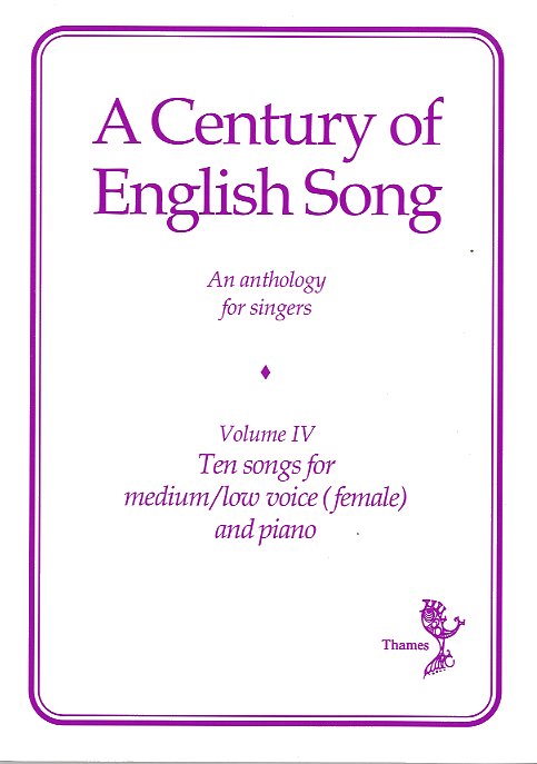 A Century Of English Song - Volume IV: Medium Voice: Vocal Album