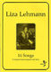 Lehmann, Liza : Livres de partitions de musique