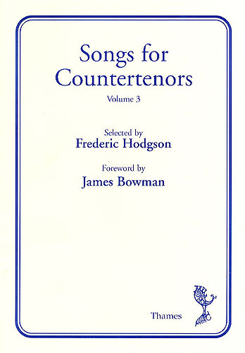 Songs For Countertenors Volume 3: Countertenor: Vocal Album