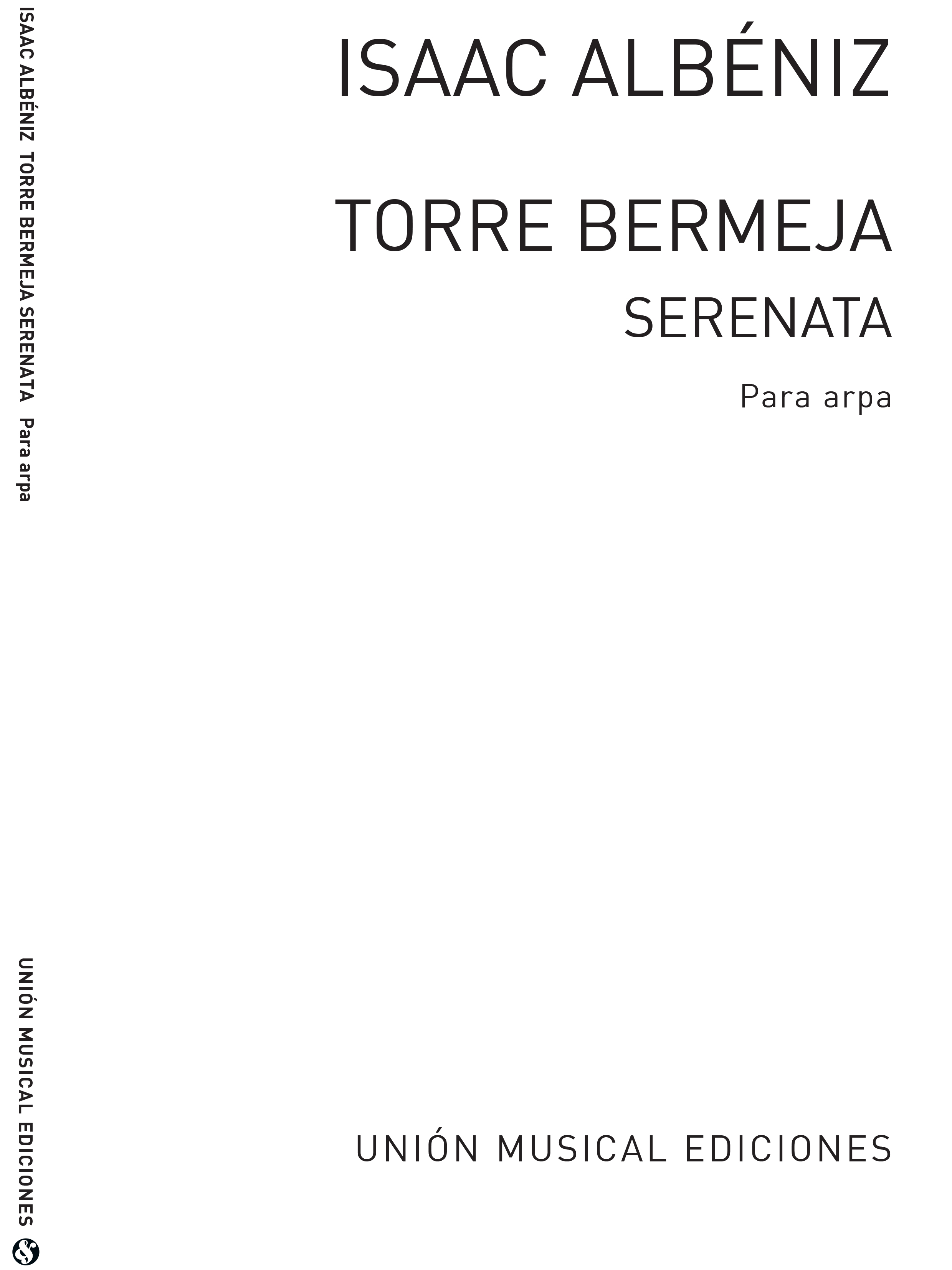 Isaac Albniz: Torre Bermeja Serenata: Harp: Instrumental Work