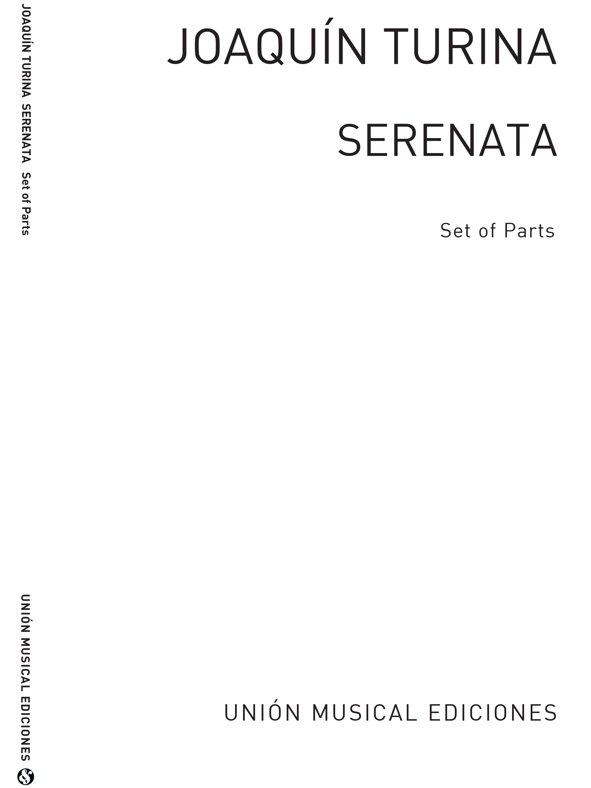 Joaquín Turina: Serenata Opus 87 For String Quartet: String Quartet: Parts