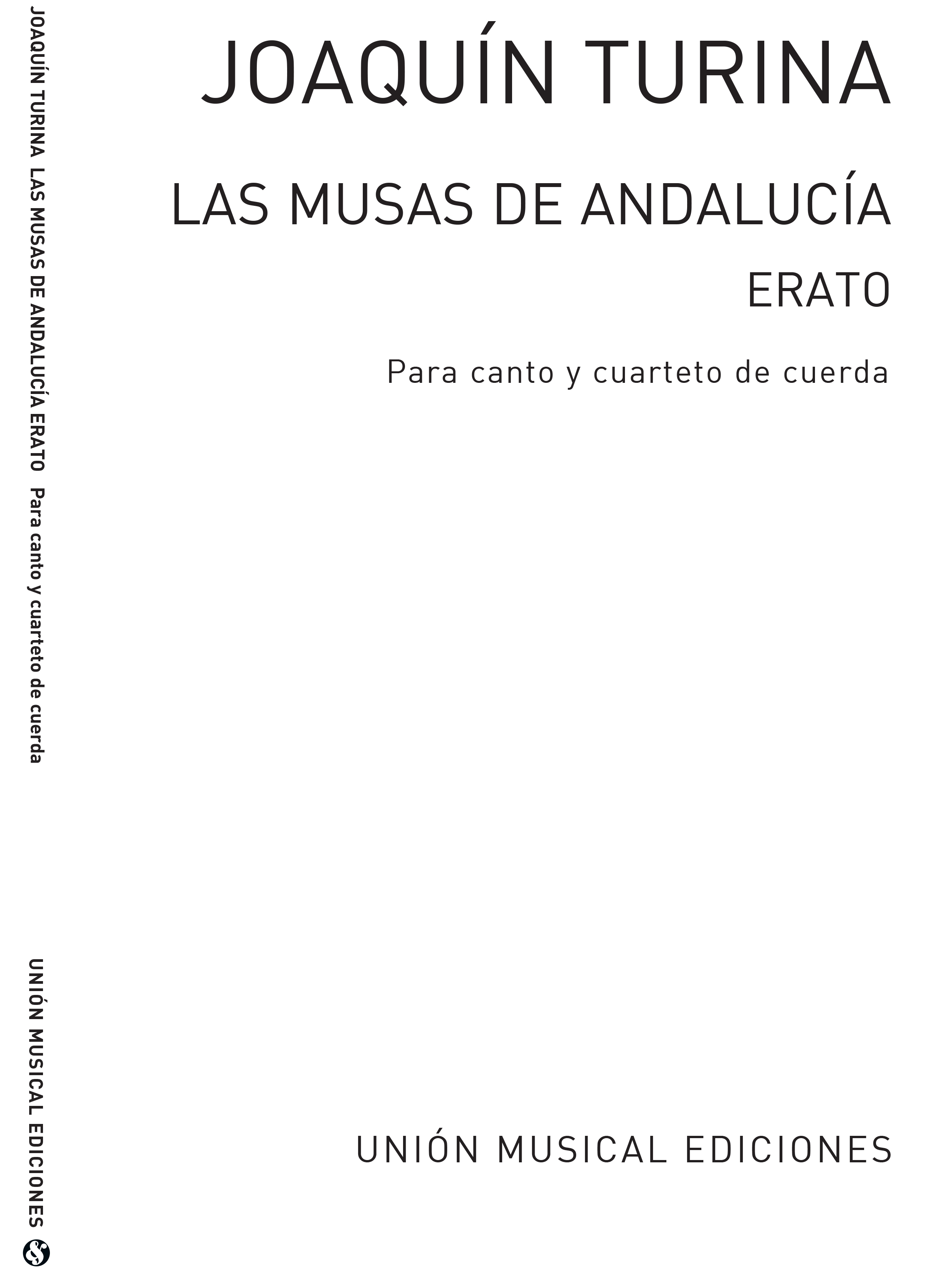 Joaquín Turina: Erato (Las Musas De Andalucia) Op.93 No.6: String Ensemble: