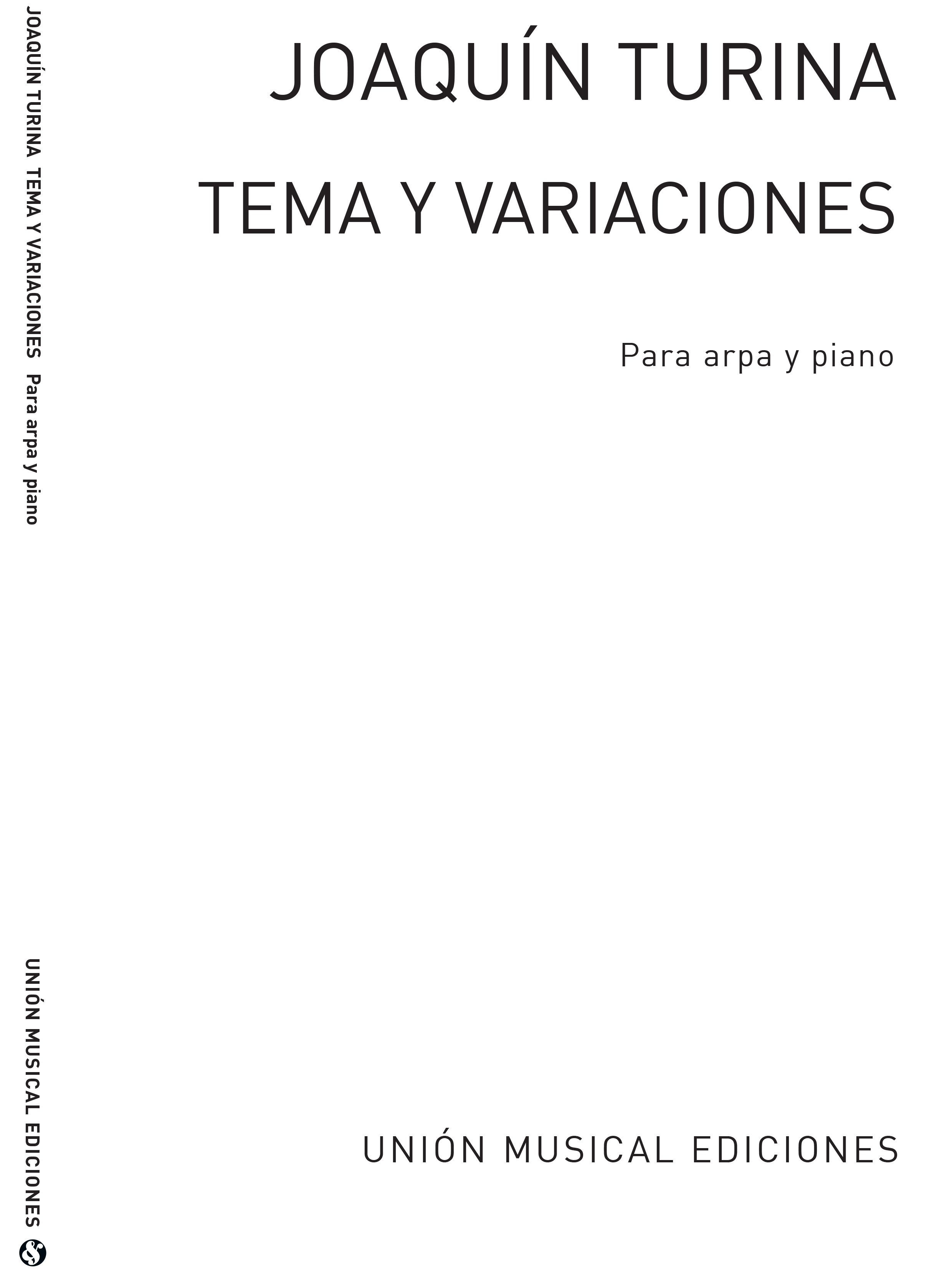 Joaqun Turina: Tema Y Variaciones: Harp: Instrumental Album