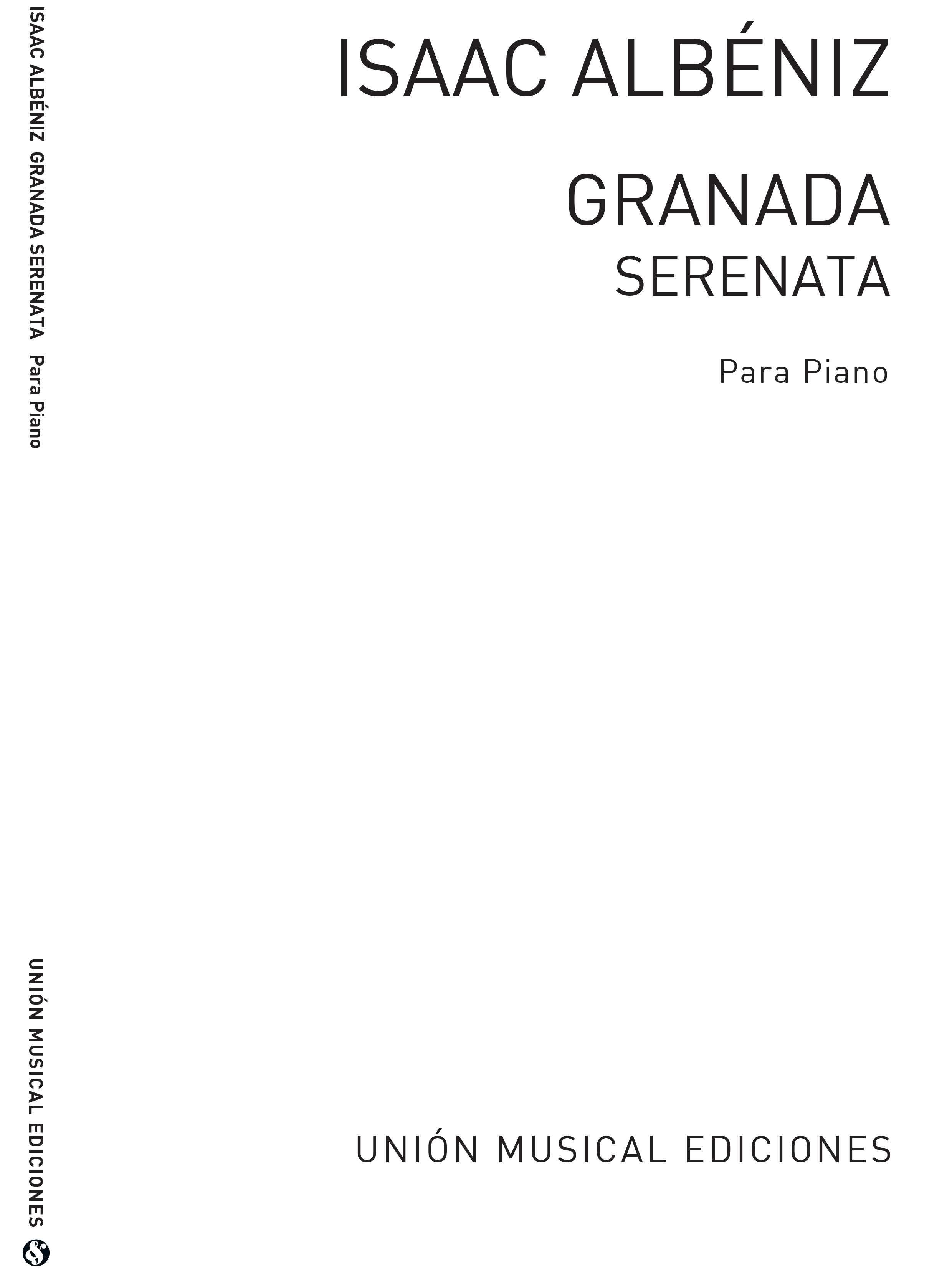 Isaac Albniz: Granada Serenata: Accordion: Instrumental Work