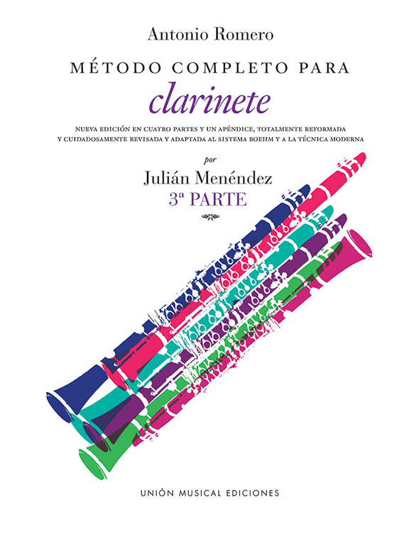 Romero: Romero Metodo Completo Para Clarinete Part 3: Clarinet: Instrumental