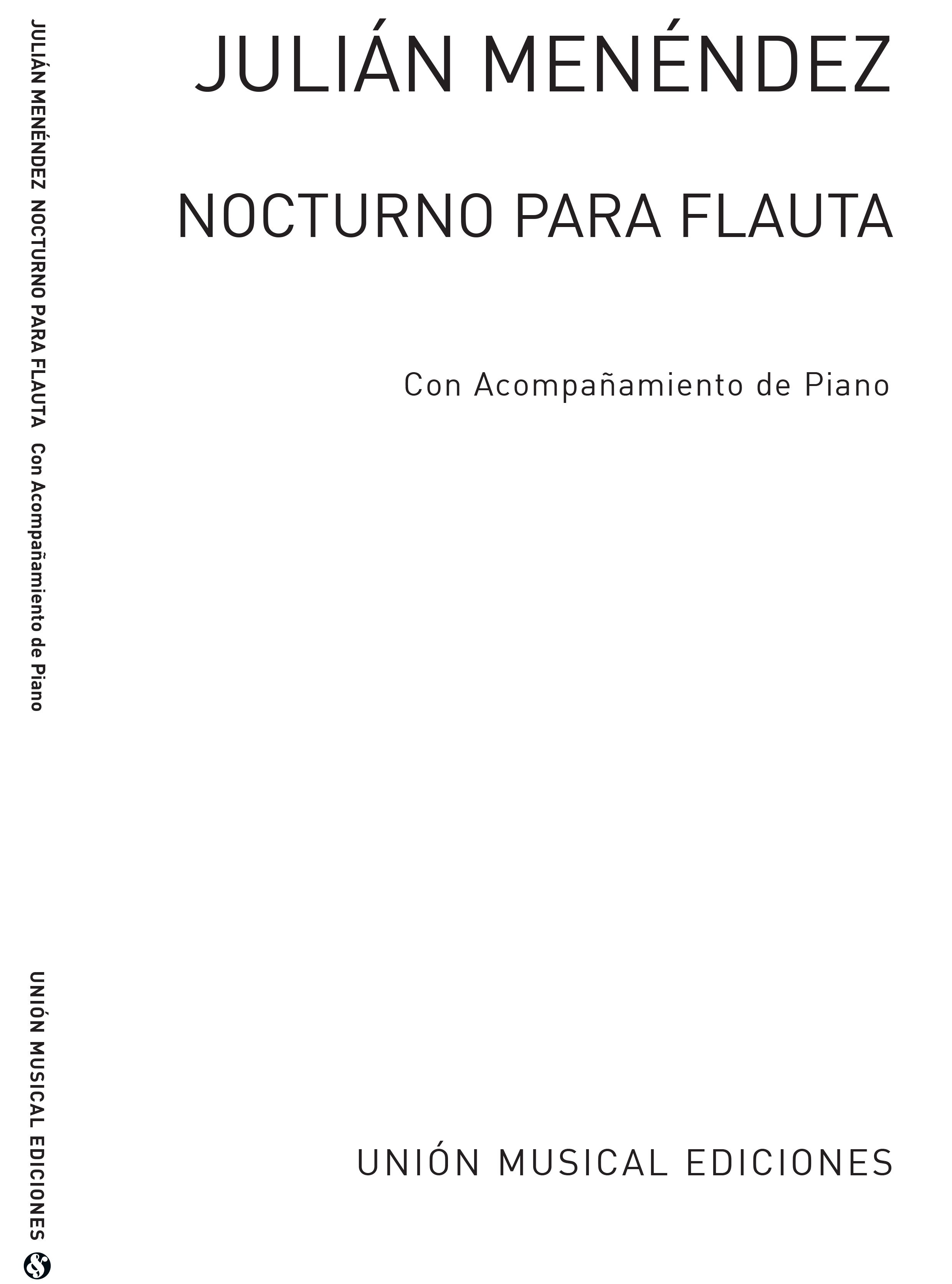 Julian Menndez: Nocturo For Flute And Piano: Flute: Instrumental Work