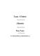Isaac Albniz: Almeria From Iberia (Surinach): Piano: Instrumental Work