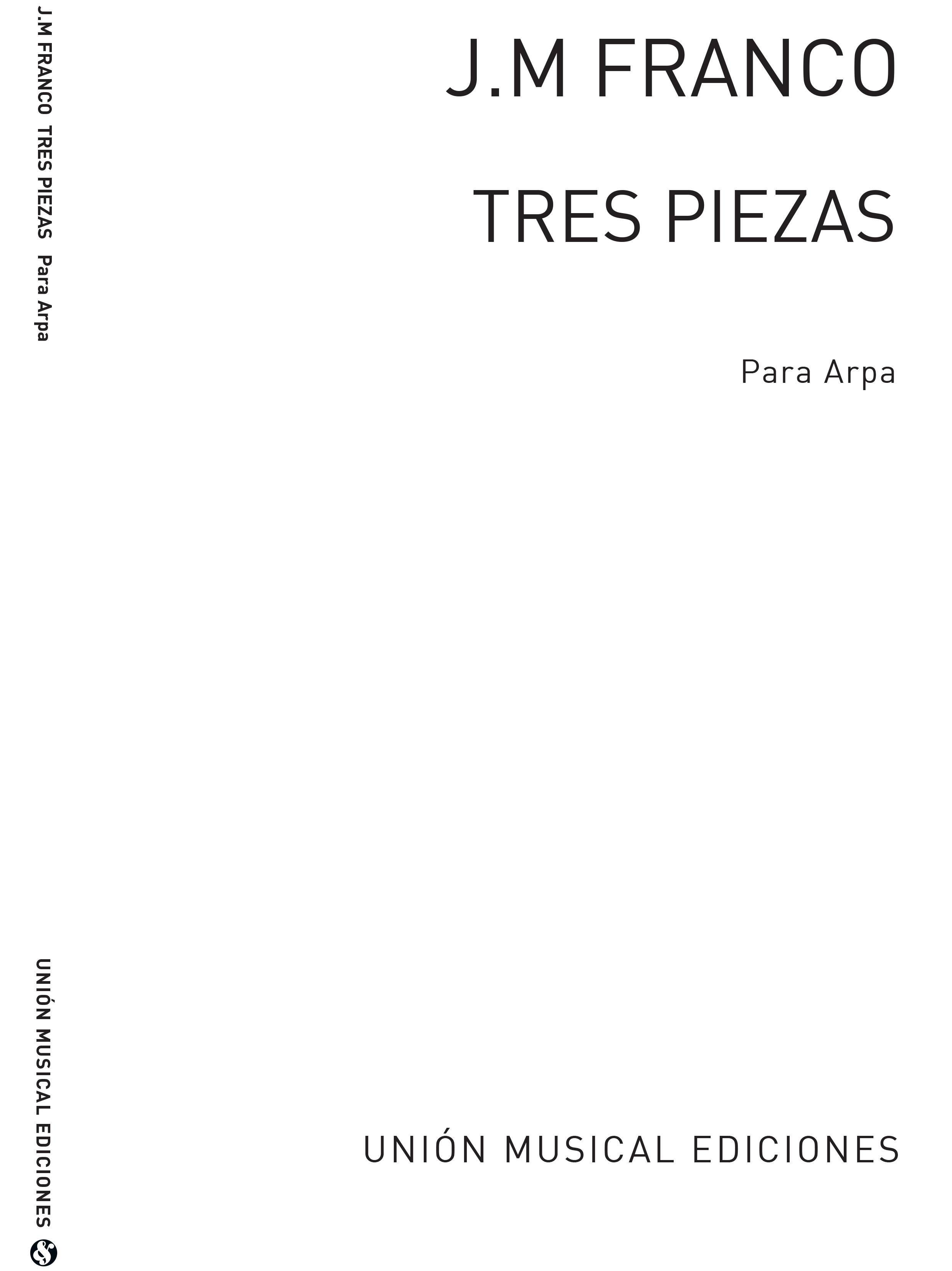 Franco: Franco Tres Piezas Op.62 63 64: Harp: Instrumental Album