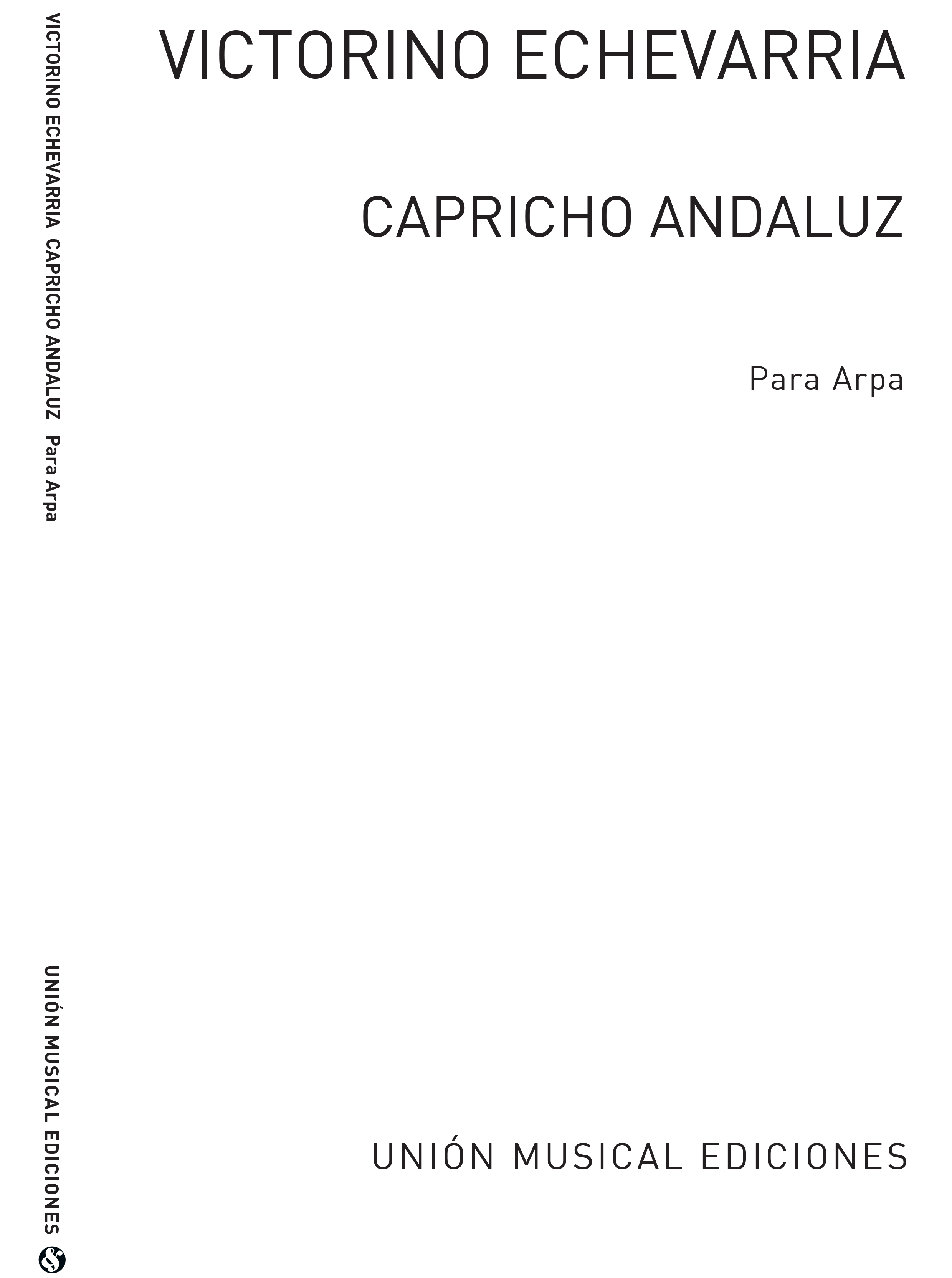 Victorino Echevarria: Capricho Andaluz For Harp: Harp: Instrumental Work
