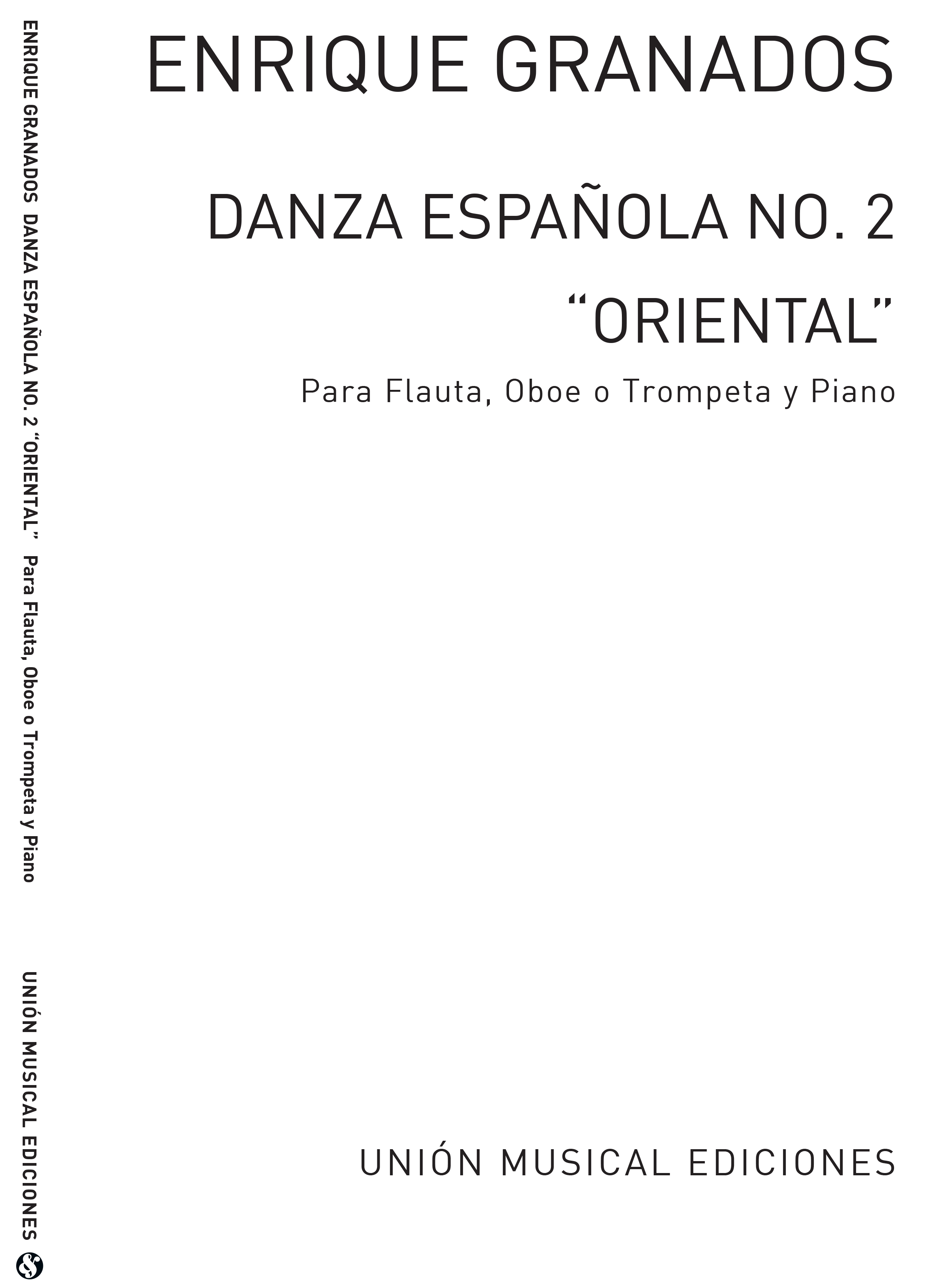 Enrique Granados: Danza Espanola No.2 Oriental: Flute: Instrumental Work