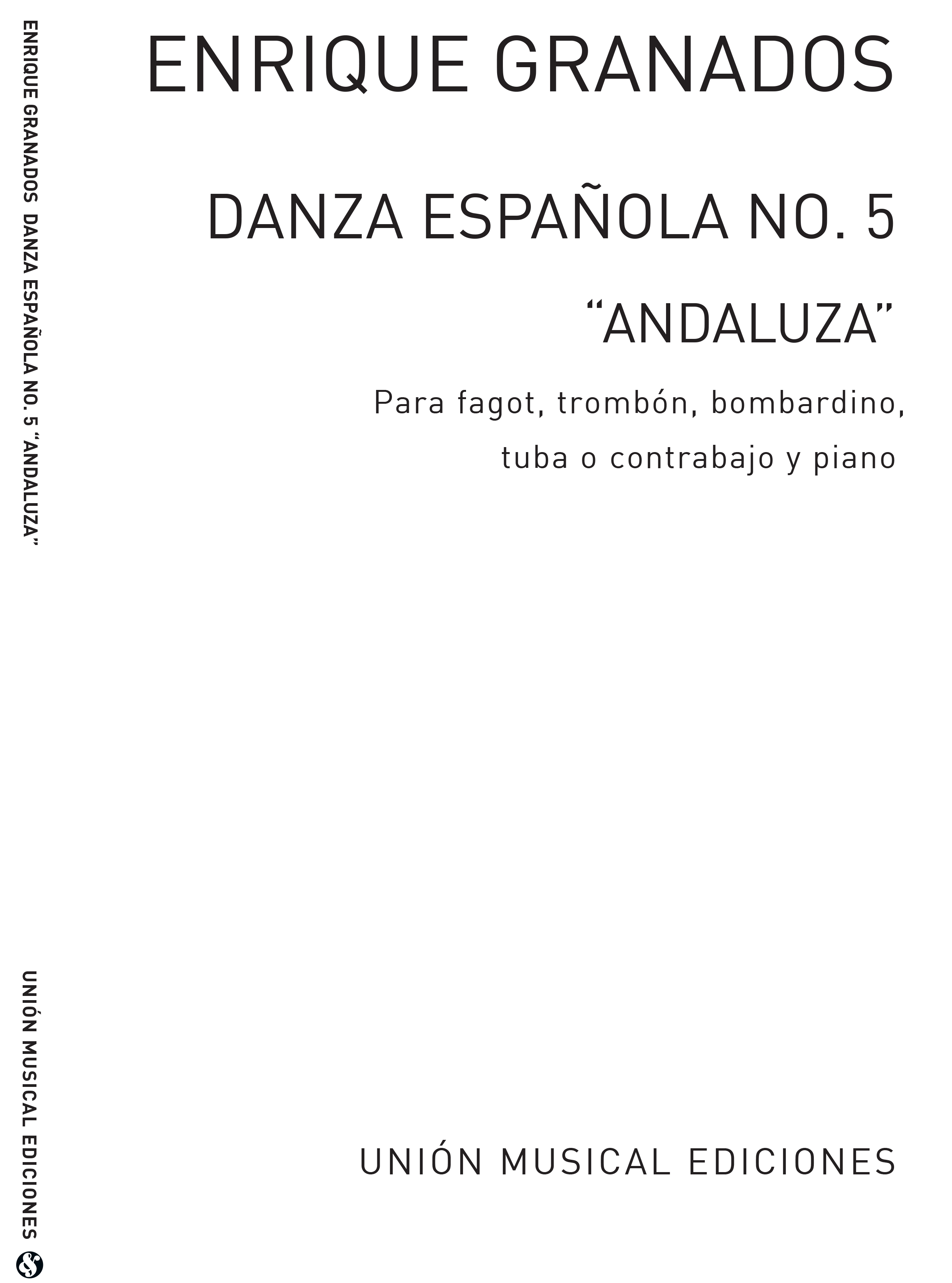 Enrique Granados: Danza Espanola No.5 Andaluza (Amaz): Bassoon: Instrumental