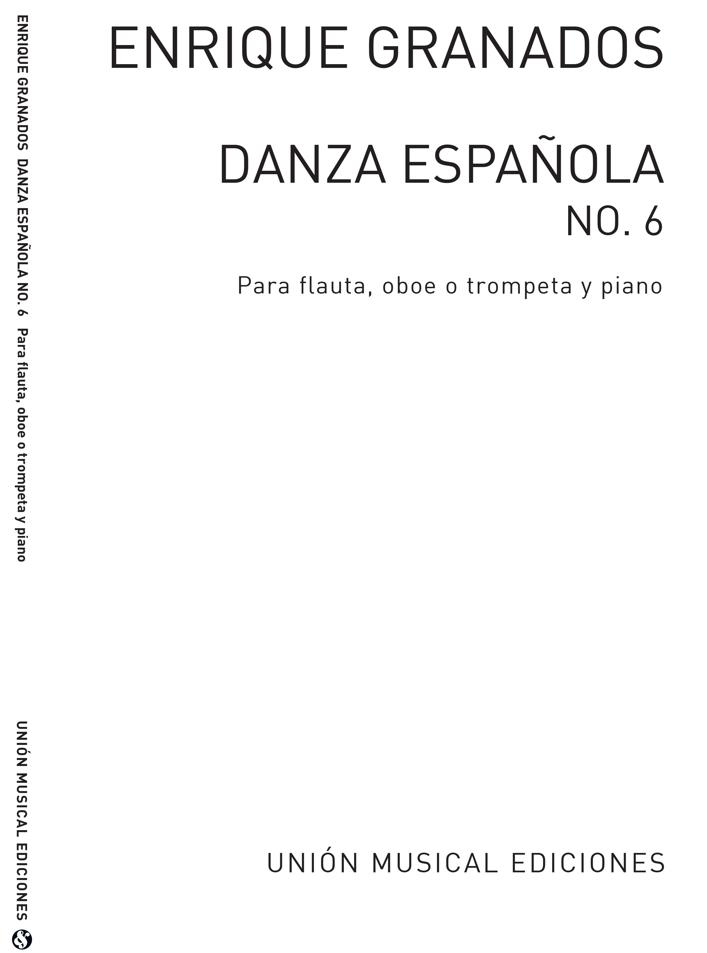 Enrique Granados: Danza Espanola No.6 Rondalla Aragonesa: Flute: Instrumental