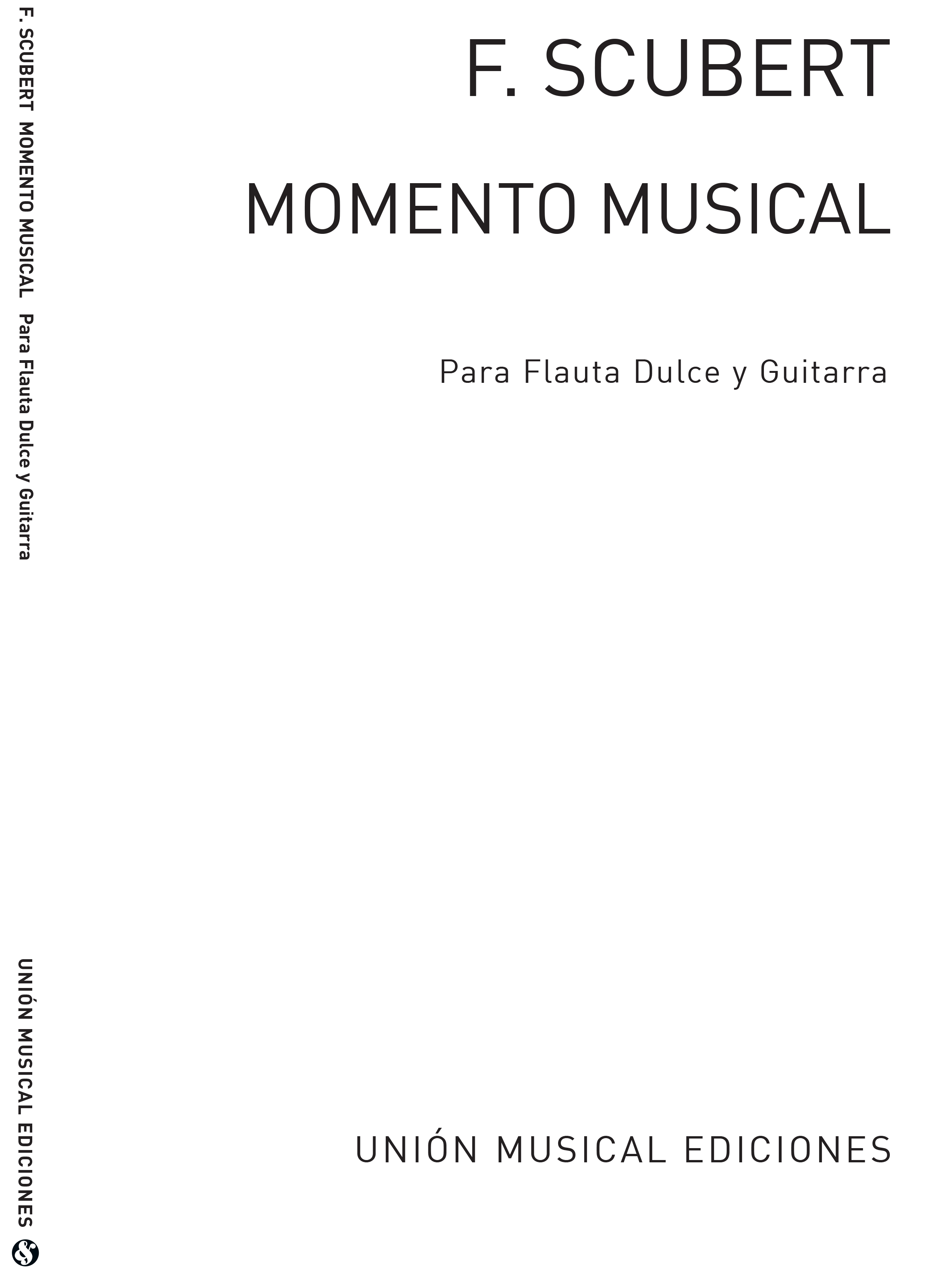 Franz Schubert: Momento Musical Op.94 No.3: Flute & Guitar: Instrumental Work