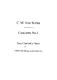Carl Maria von Weber: Clarinet Concerto No.1: Alto Saxophone: Instrumental Work