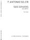 Antonio Soler: Seis Sonatas Vol.1: Harp: Instrumental Work