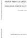 Xavier Montsalvatage: Parafrasis Concertante: Violin: Instrumental Work