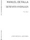 Manuel de Falla: Serenata Andaluza: Harp: Instrumental Work