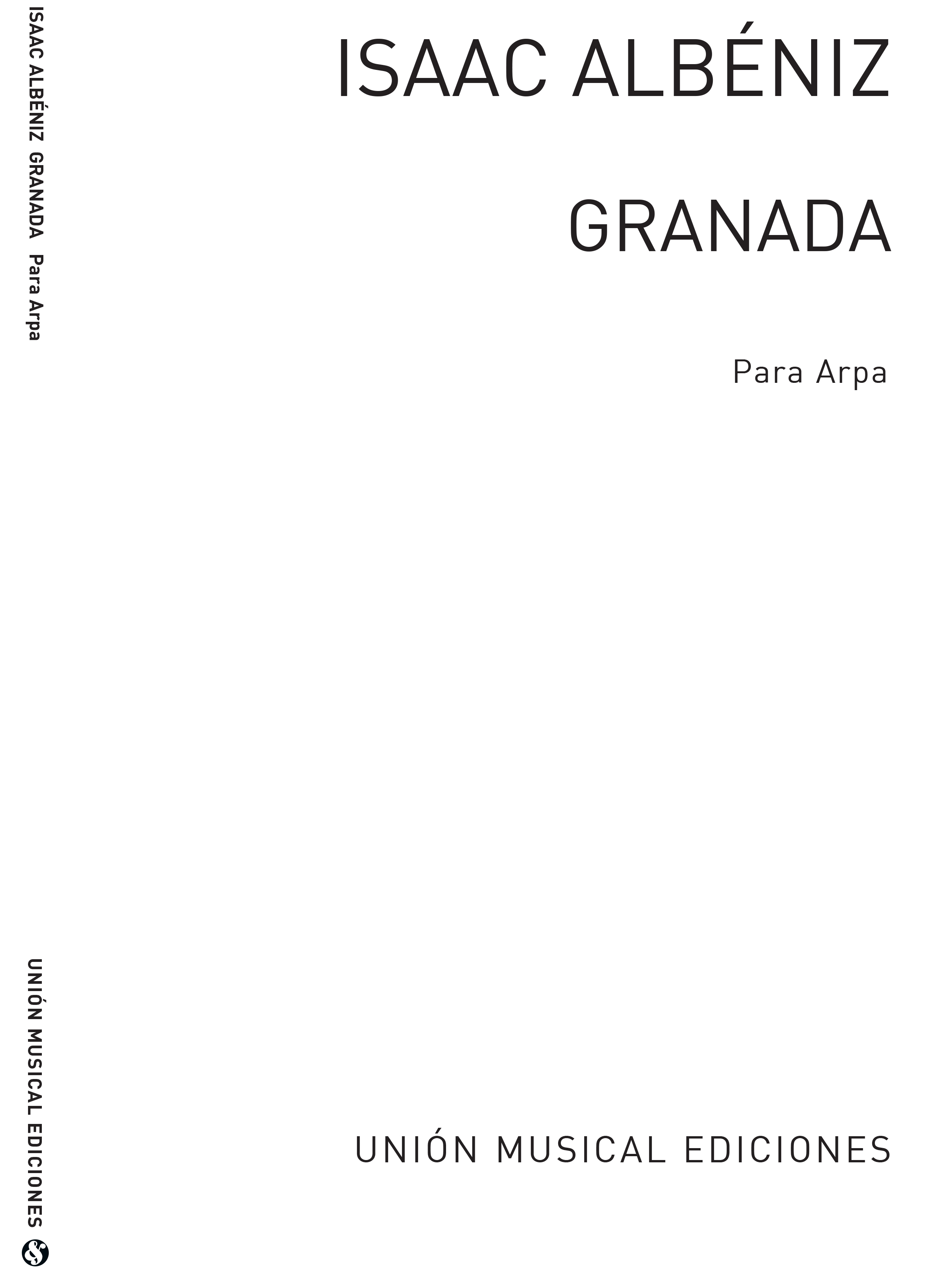 Isaac Albniz: Granada: Harp: Instrumental Work