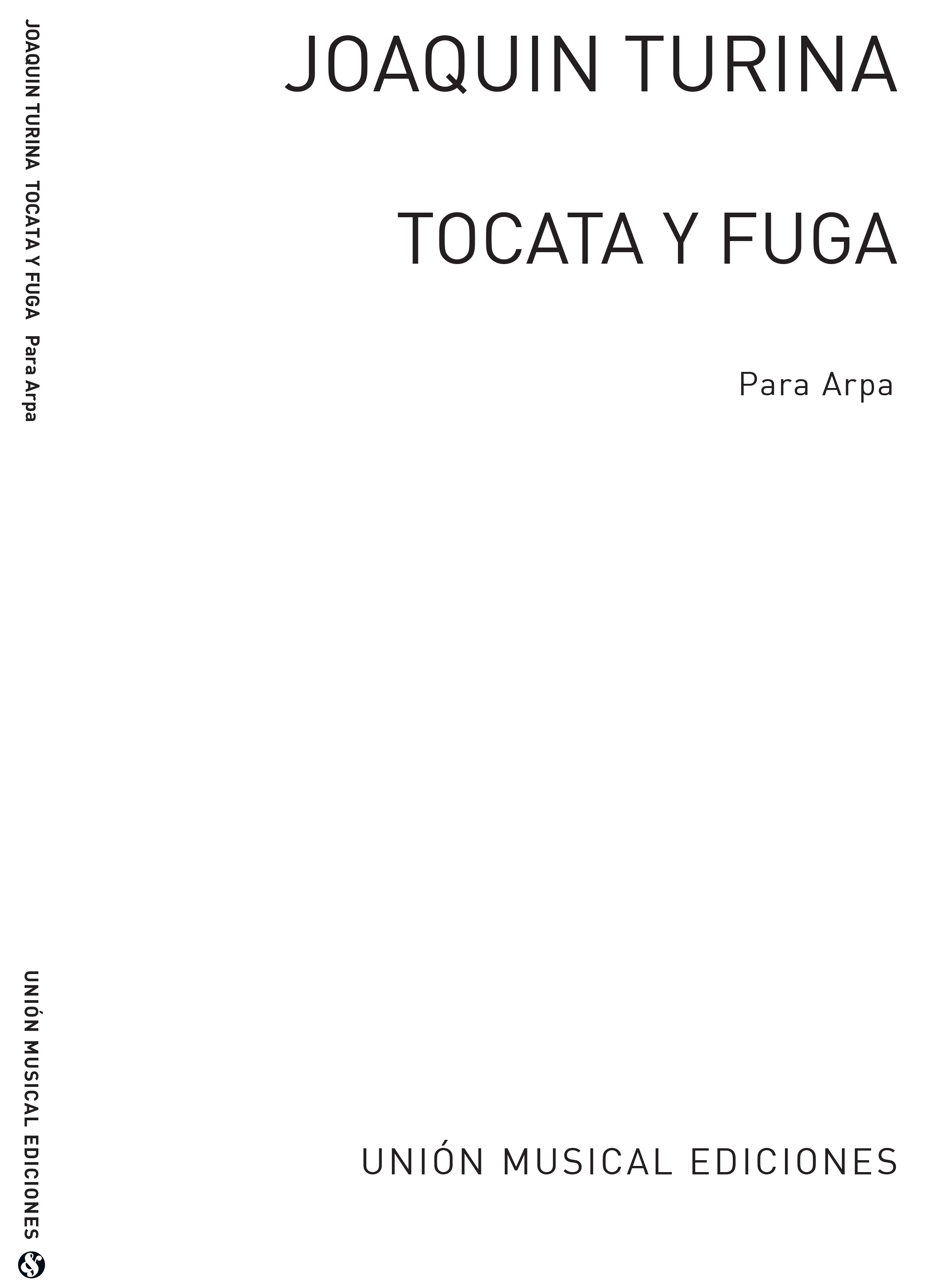 Joaqun Turina: Toccata Y Fuga: Harp: Instrumental Album