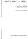 Xavier Montsalvatage: Evocacion: Cello: Instrumental Work