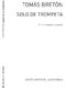 Tomas Breton: Solo De Trompeta En Do In C: Trumpet: Score