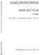 Joaqun Rodrigo: Aria Antigua For Flute And String Orchestra: Flute: Score
