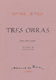 Manuel de Falla: Tres Obras Para Viola Y Piano: Viola: Instrumental Work