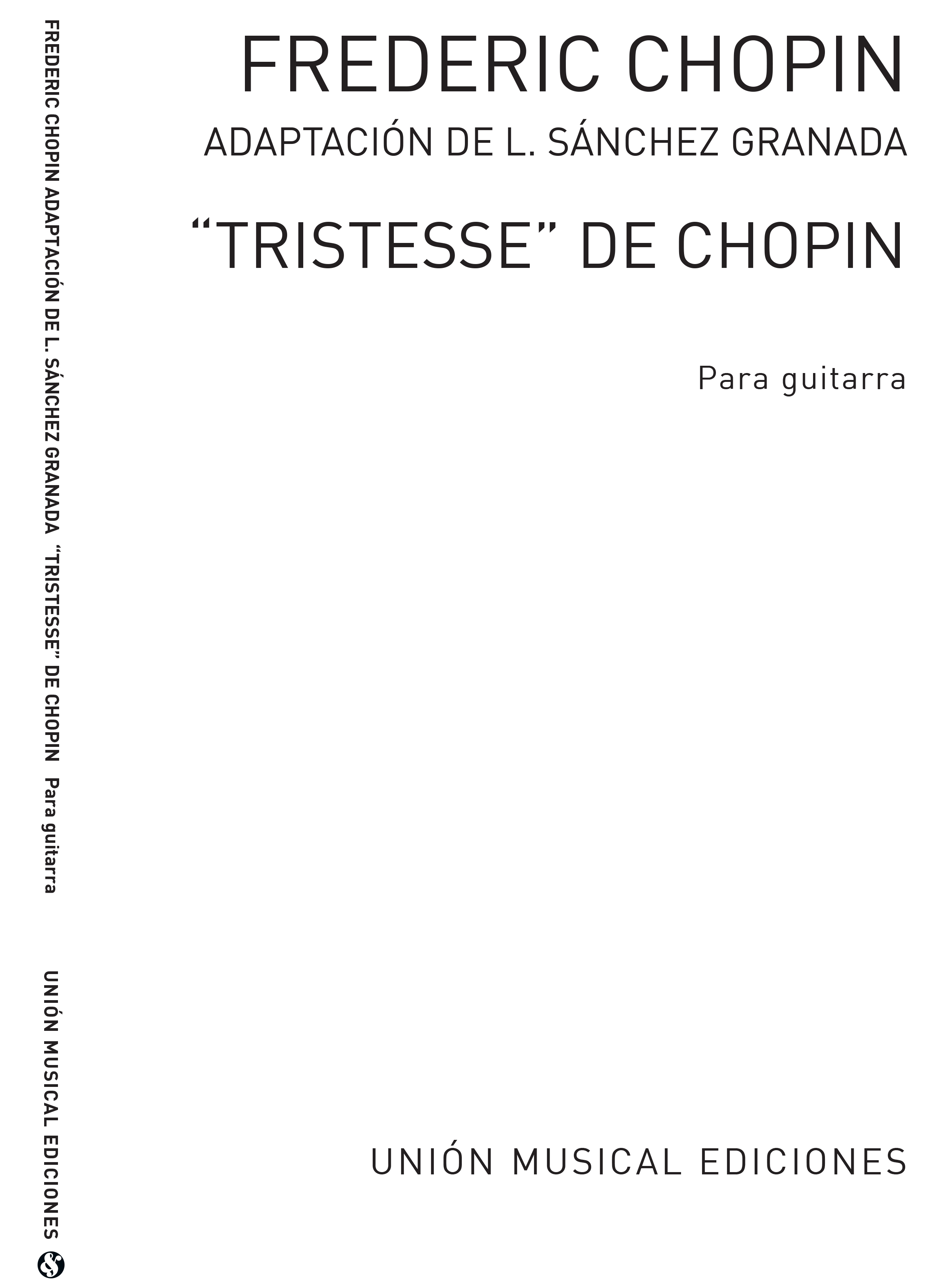 Frdric Chopin: Tristesse: Guitar: Instrumental Work