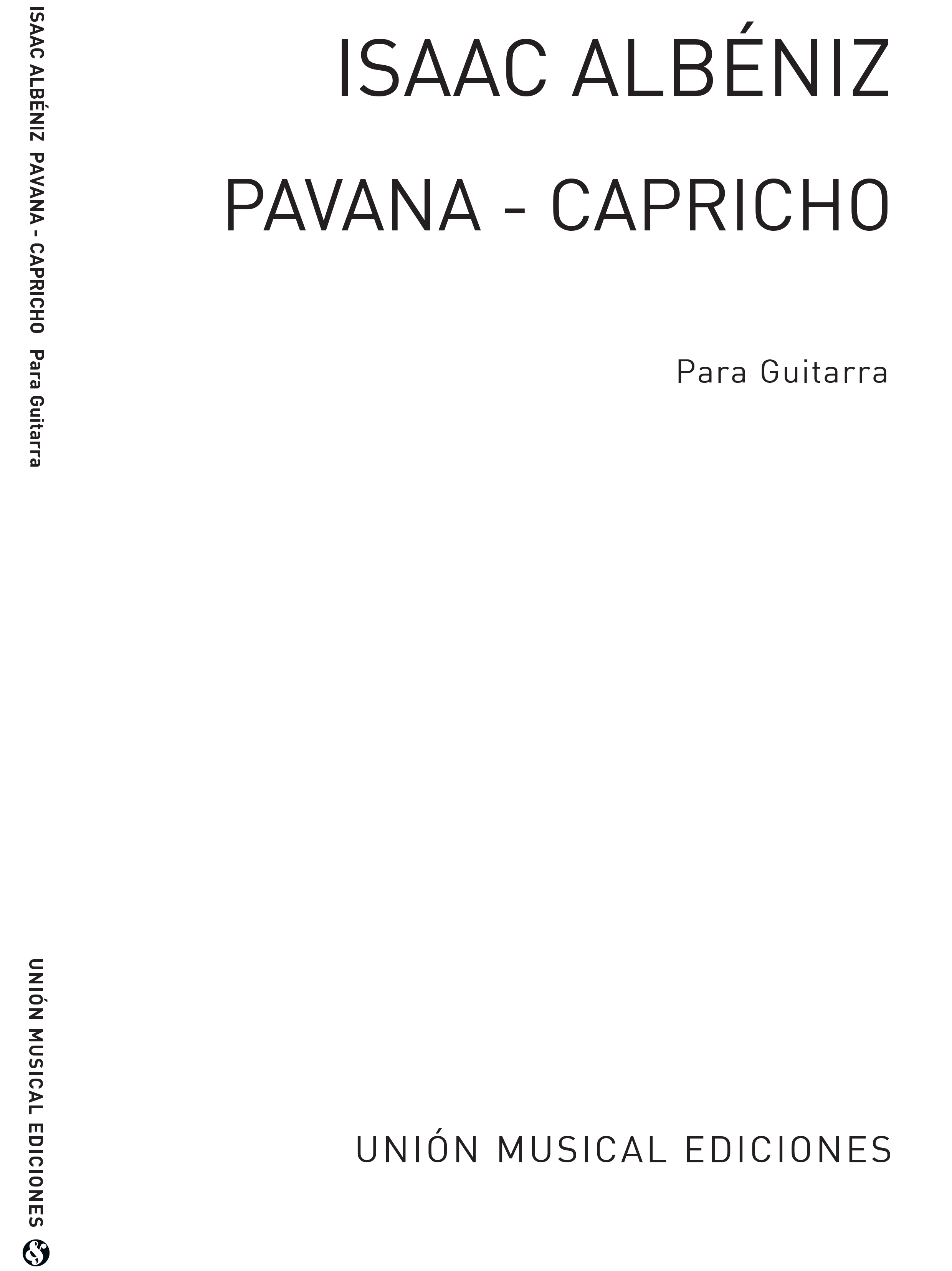 Isaac Albniz: Pavana Capricho: Guitar: Instrumental Work